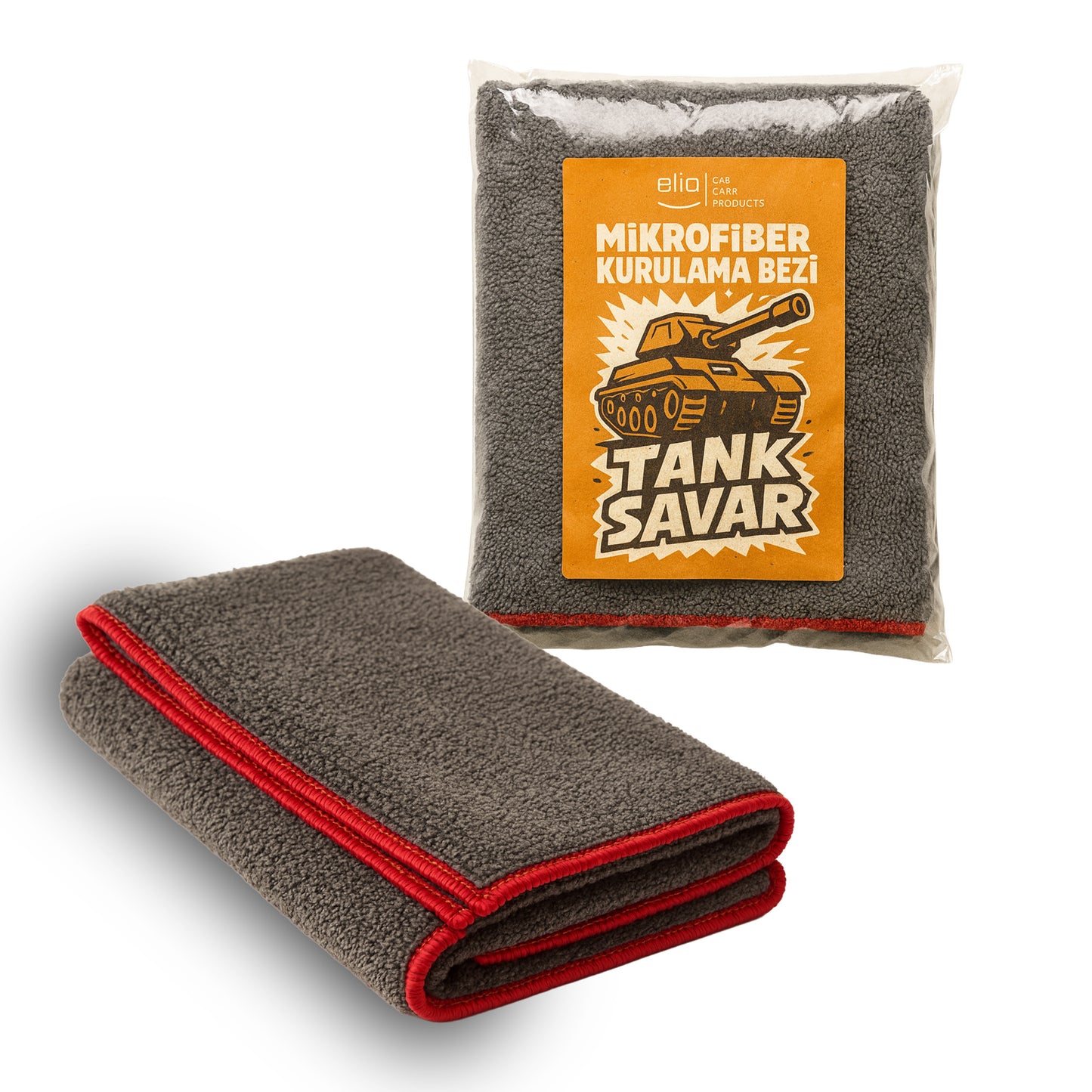 Elio 50x70 Mikrofiber Kurulama Bezi Tank Savar