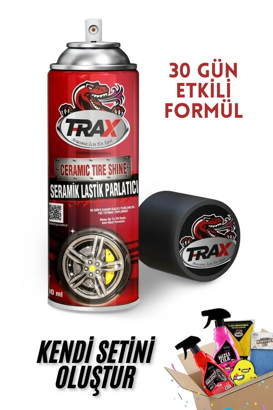 T-RAX SERAMİK LASTİK PARLATICI 500 ML 30GÜN PARLAK