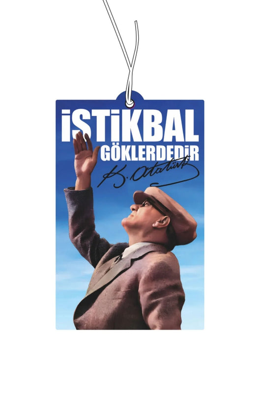 Duft Palm Araç Asma Koku Atatürk İstikbal Göklerdedir.