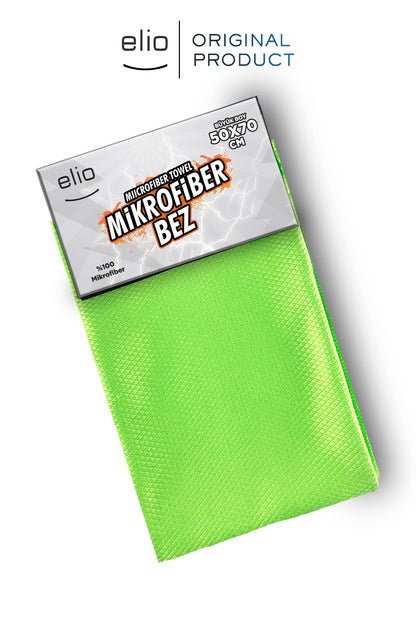 Elio 50x70 Mikrofiber Bez Baklava Desen %100 Mikrofiber Mavi