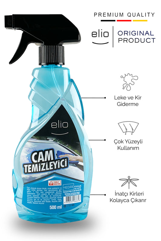 Elio Cam temizleyici Parlatıcı Sprey 500ml