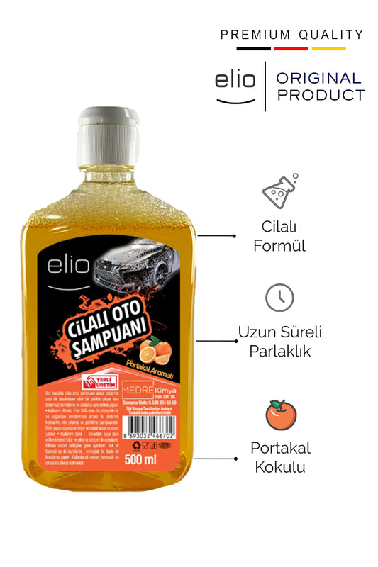 ELİO CİLALI OTO ŞAMPUANI 500ML
