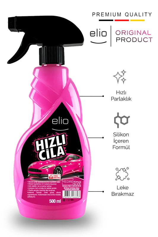 Elio Hızlı Cila Sprey Hızlı Parlaklık 500ml