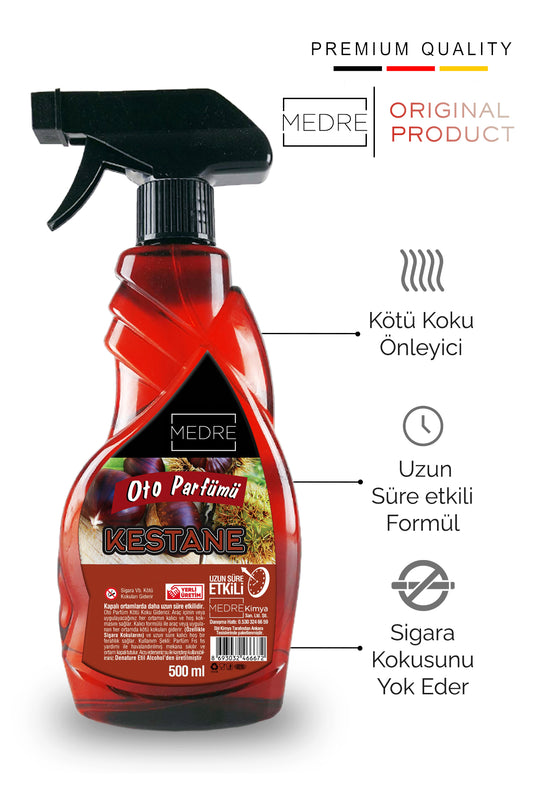 Medre Oto Parfümü Kestane 500ml