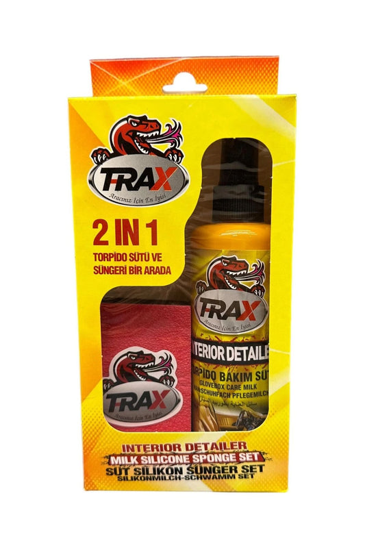 Trax Torpido Bakım Sütü Süngerli Set 2in1 250ml